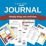 7 DAY Weight loss Journal