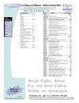 Paleo Diet 3 Day Menu Plan 1000 Calories a day