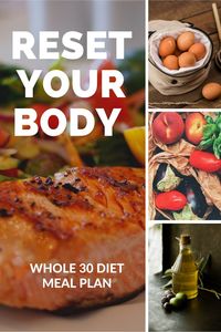 Reset your body with the Whole 30 Diet Meal Plan